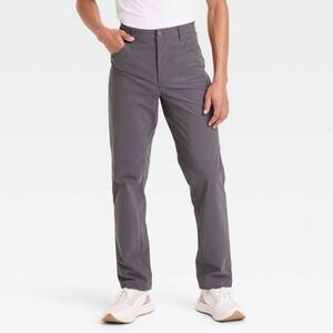 NWT All in Motion Men's Grey Golf Pants- 36x32
